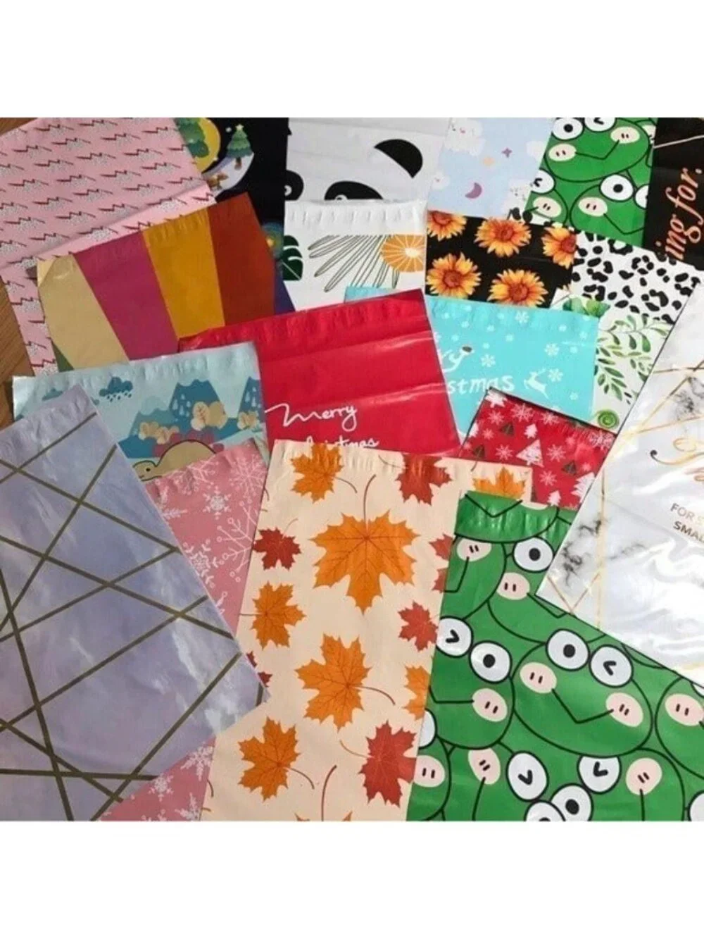 20 Assorted Mixed Polymailers Size